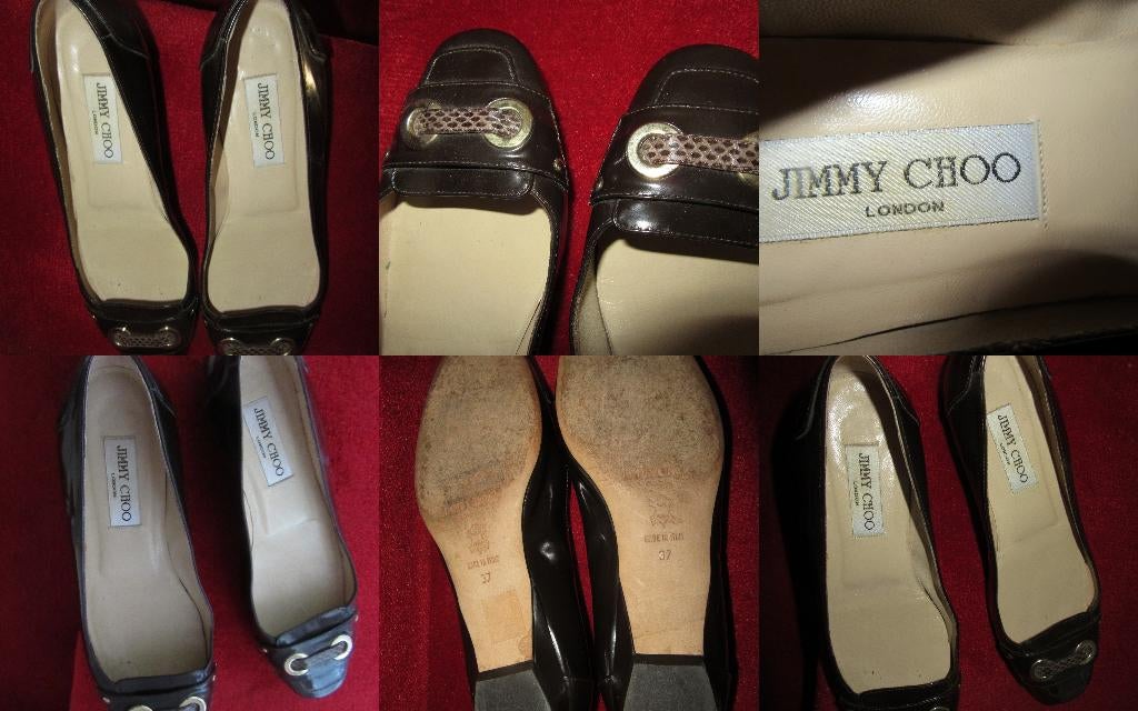 Jimmy Choo SCHOENEN in goede staat maat 37, Kleding | Dames, Schoenen, Bruin, Instappers, Ophalen of Verzenden, Zo goed als nieuw