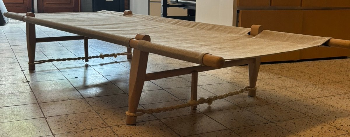 Origineel VintageDeens OGK Safari Daybed Ole Gjerløv Knudsen, Ophalen