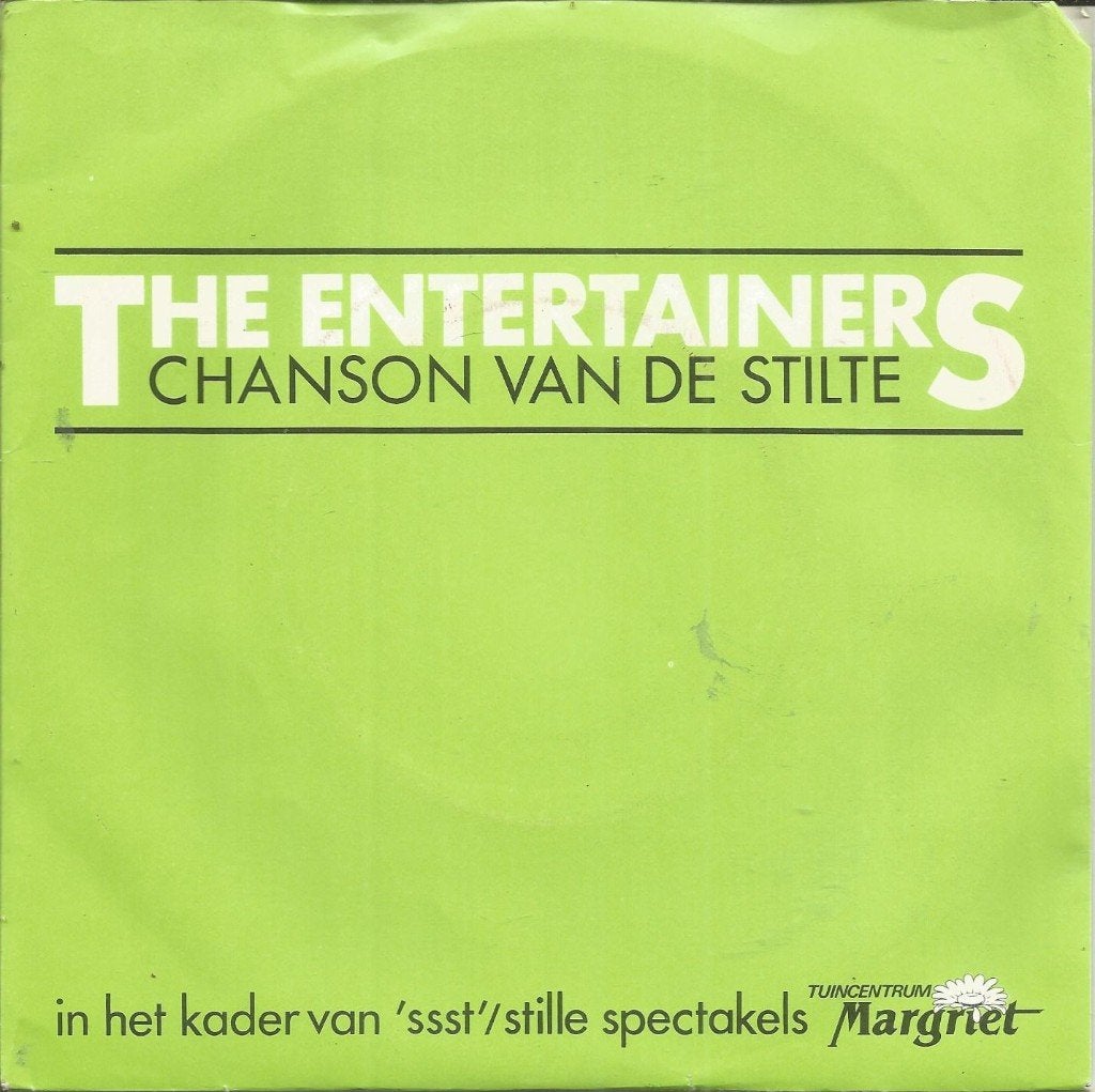 The Entertainers – Chanson van de Stilte, Cd's en Dvd's, 7 inch, Ophalen of Verzenden, Zo goed als nieuw, Levenslied of Smartlap