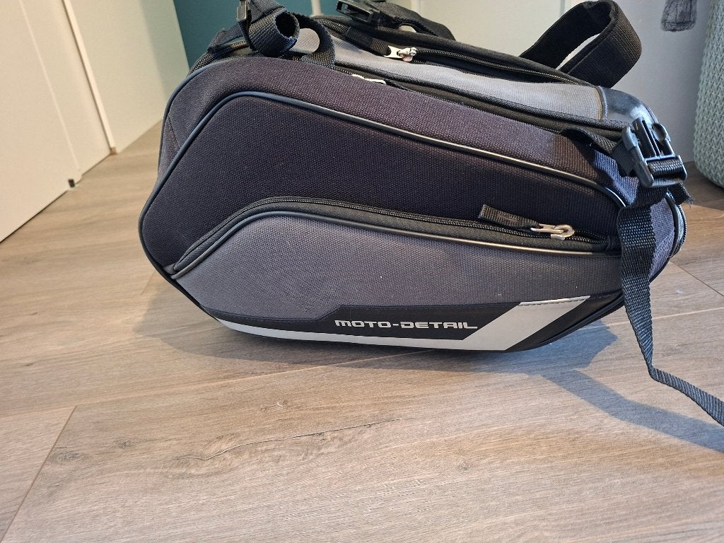 Zadeltassen Moto-Detail met waterdichte binnentassen, Ophalen