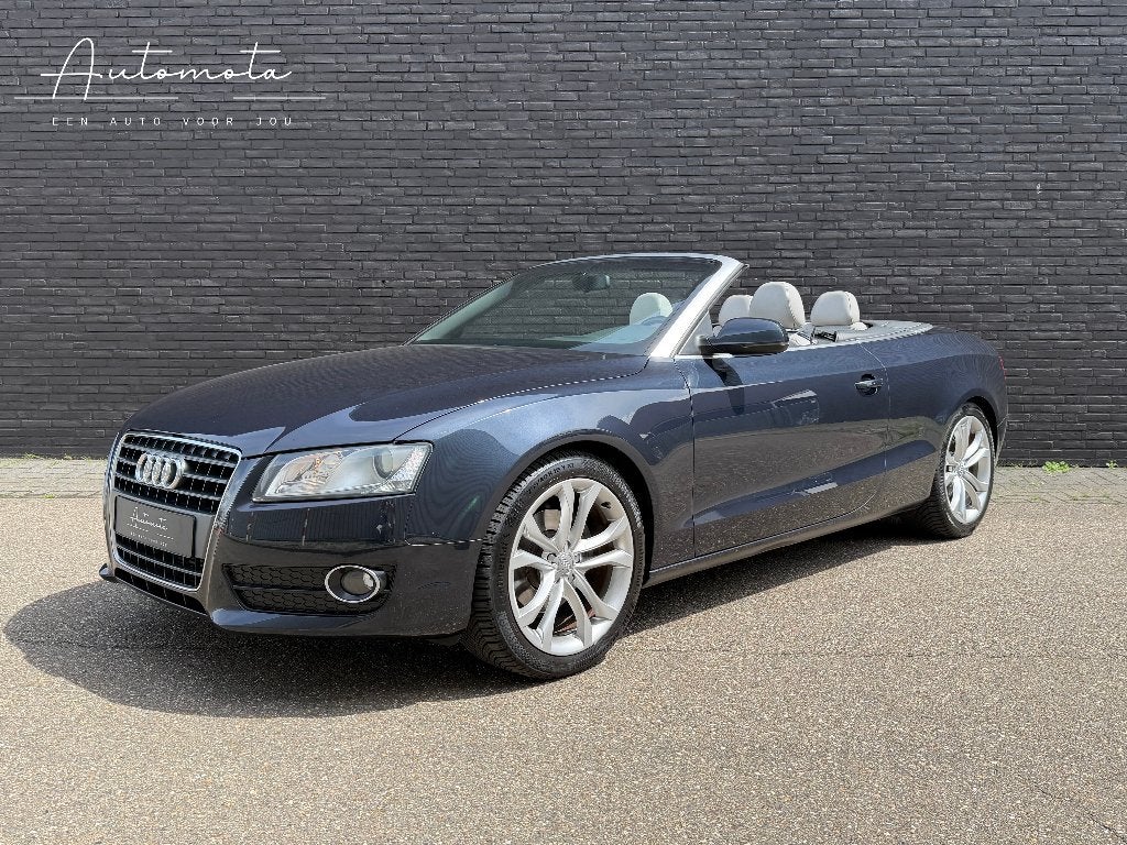 Audi A5 2.0 TFSI 180PK Automaat / NL Auto / Leder / Carplay, Euro 5, Beige, 4 cilinders, Bedrijf