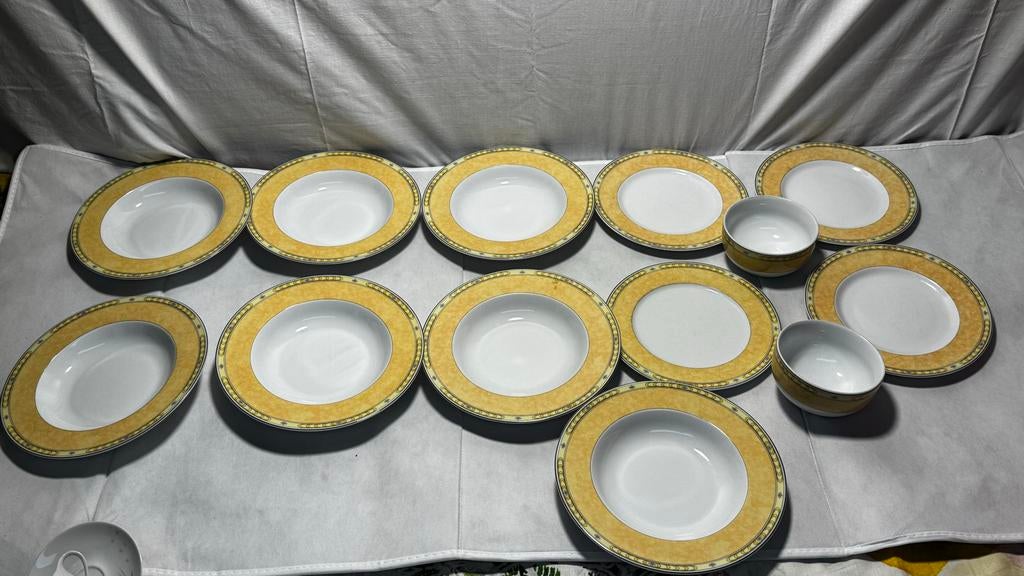 Leuchtenburg (Thüringen) servies - 14-delig, Ophalen of Verzenden