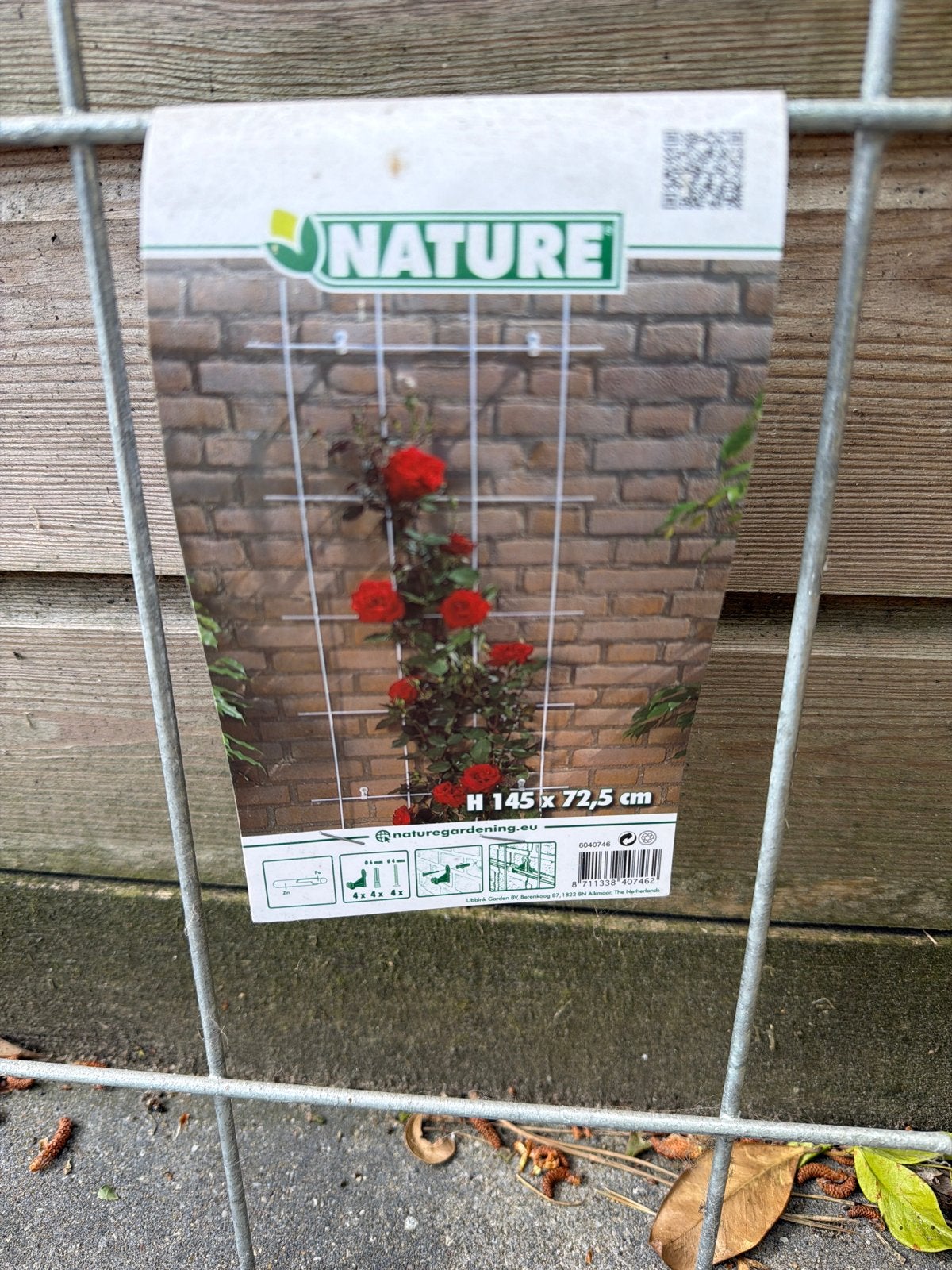Nieuw Nature Klimrek voor Klimplanten (145x72.5 cm), Ophalen, Nieuw, IJzer, Overige typen