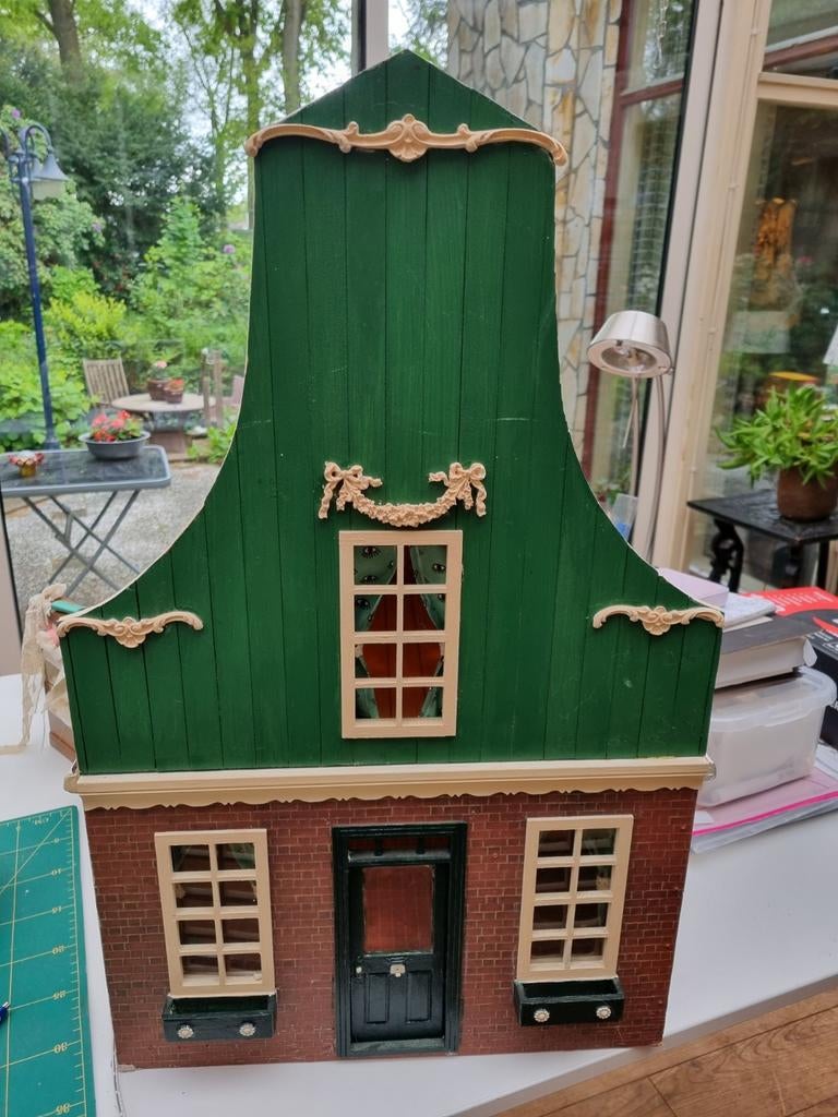 Erg mooi Zaans huisje 1.12, Verzamelen, Poppenhuizen en Toebehoren, Ophalen, Zo goed als nieuw, Poppenhuis