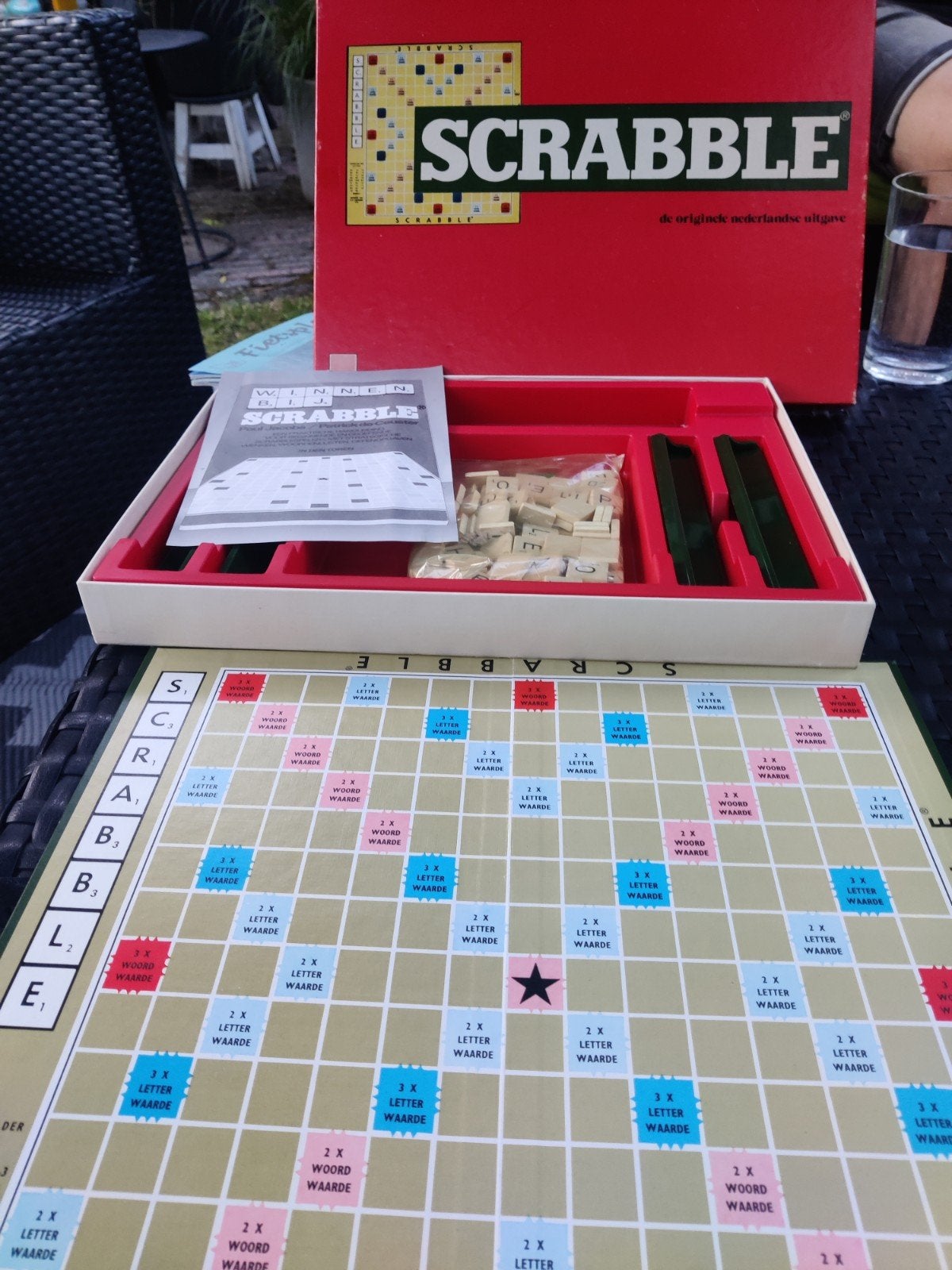 Scrabble woordspel compleet!, Een of twee spelers, Ophalen of Verzenden, Zo goed als nieuw, Sio