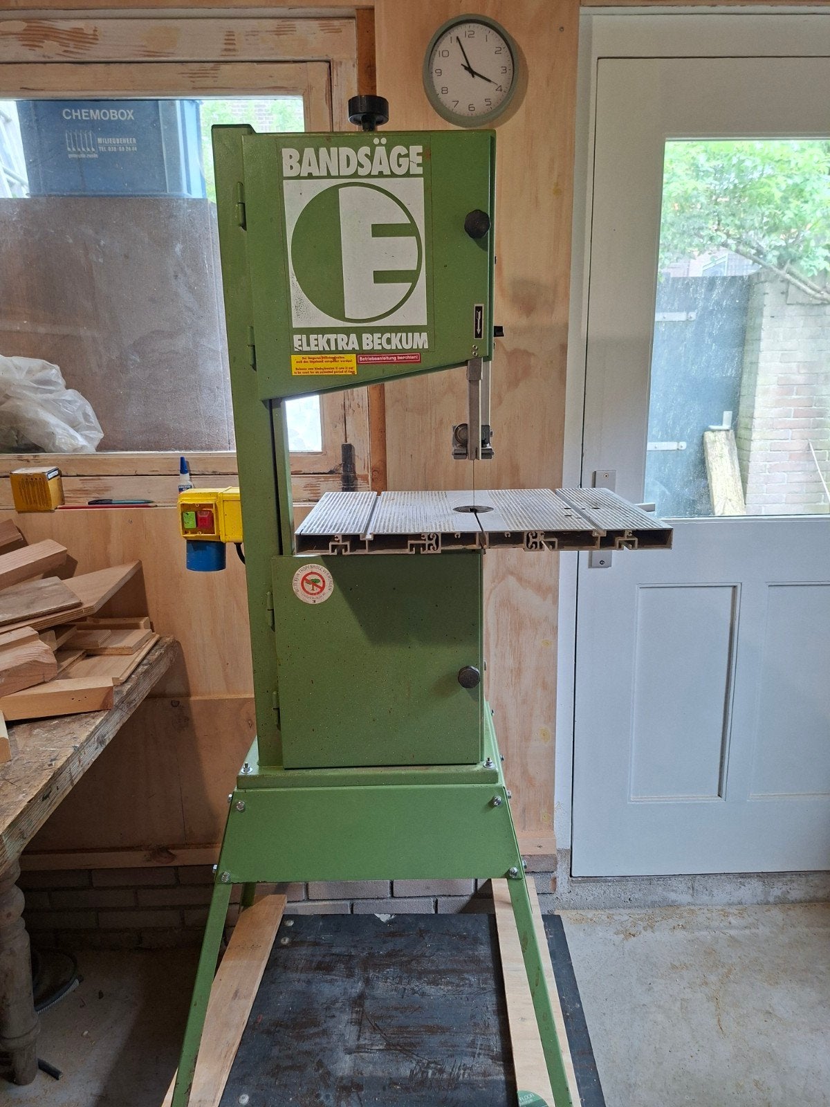 Elektra Beckum BAS 315 W Lintzaag - Krachtig en Betrouwbaar, Doe-het-zelf en Verbouw, Ophalen, Elektra Beckum, Gebruikt, 70 mm of meer
