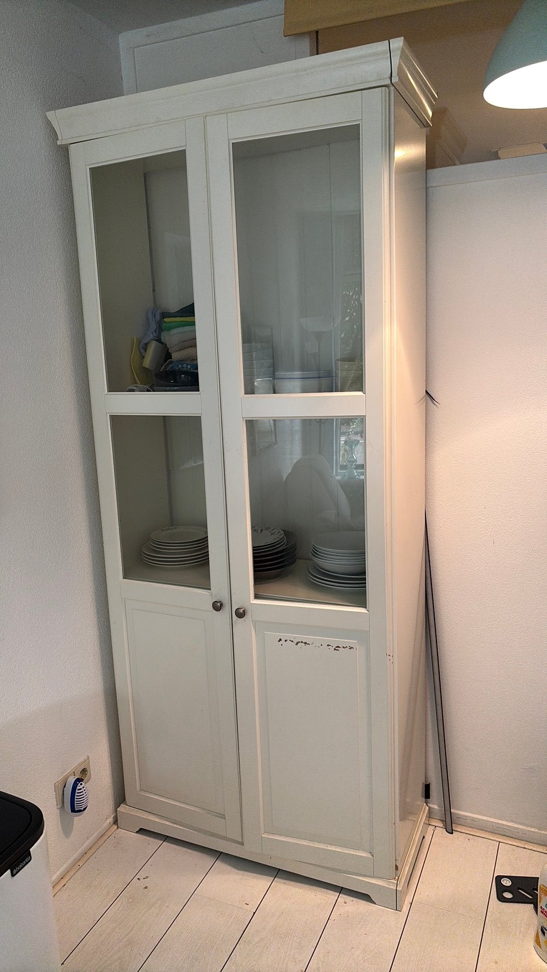 Liatorp Ikea vitrinekast boekenkast met 4 planken, Zo goed als nieuw, 150 tot 200 cm, 25 tot 50 cm, 50 tot 100 cm