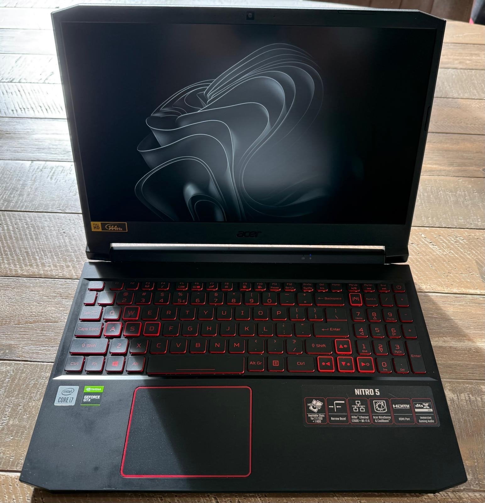 Acer Nitro 5 Gaming Laptop - i7-10750H, 16GB RAM, 512GB SSD