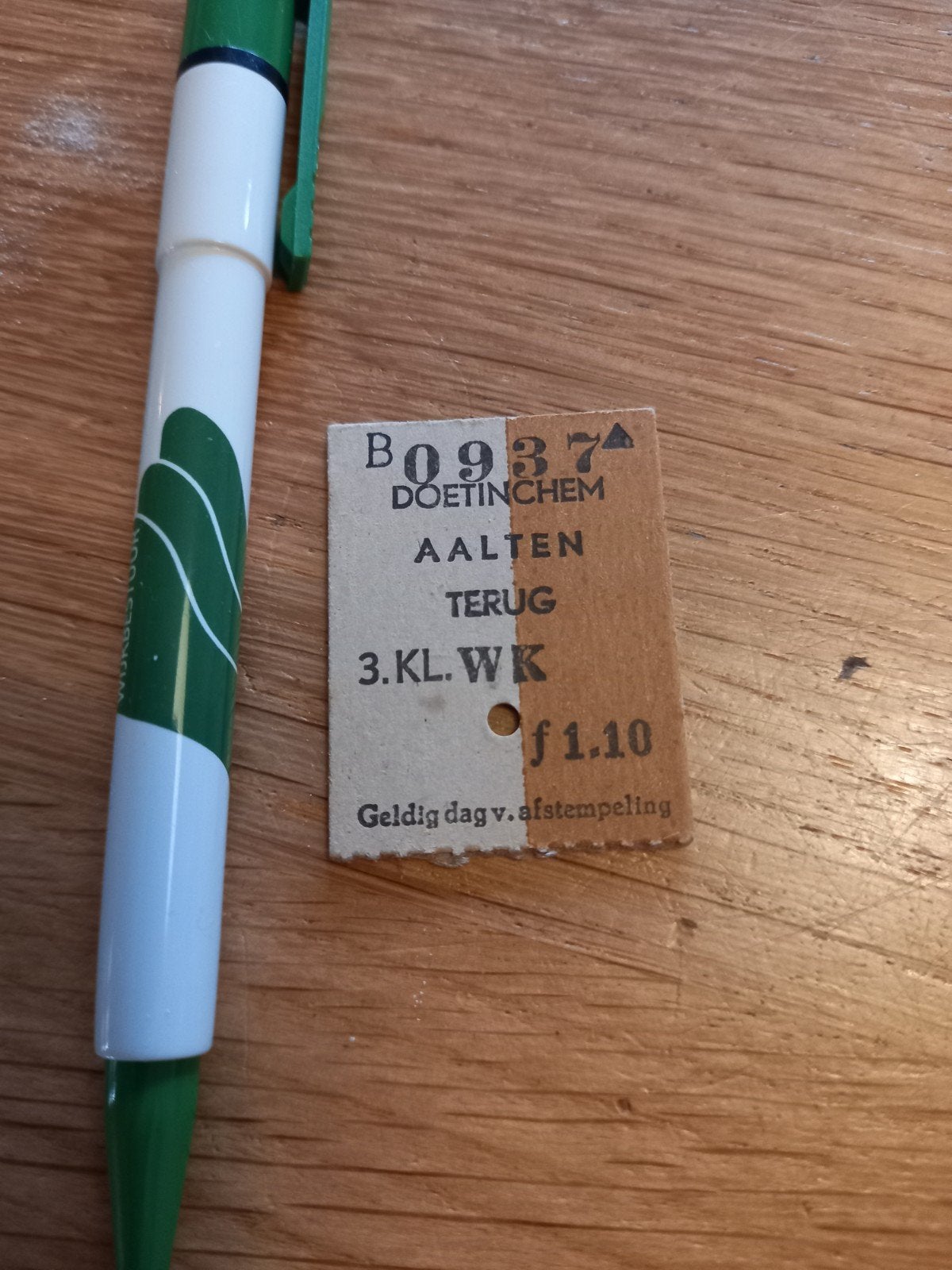 Doetinchem, Tickets en Kaartjes, Eén persoon, Vliegtuig, Met bestemming of datum
