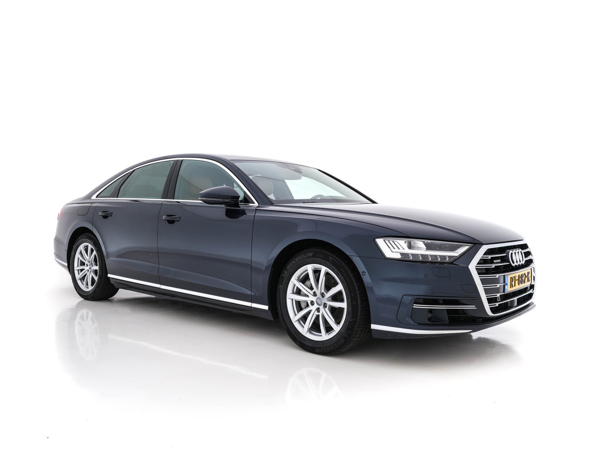 Audi A8 50 TDI Quattro MHEV Aut. *MATRIX-LED | LEATHER | DIG, Automaat, Gebruikt, Euro 6, Blauw