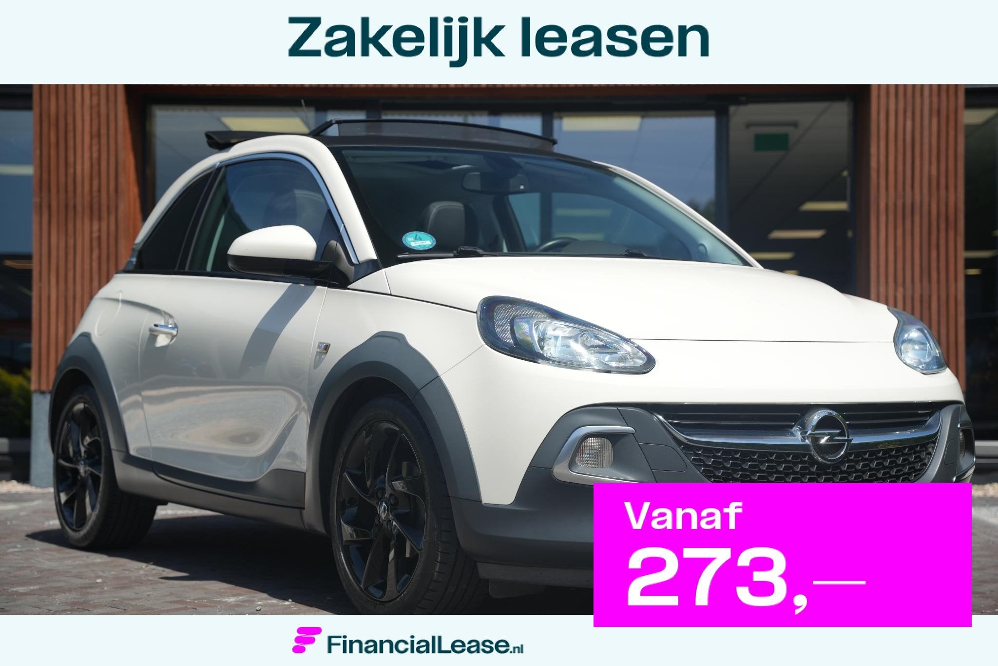 Opel ADAM 1.4 Glam Favourite Softtop Open Dak Airco Stoel St, Voorwielaandrijving, Euro 5, Gebruikt, 1398 cc