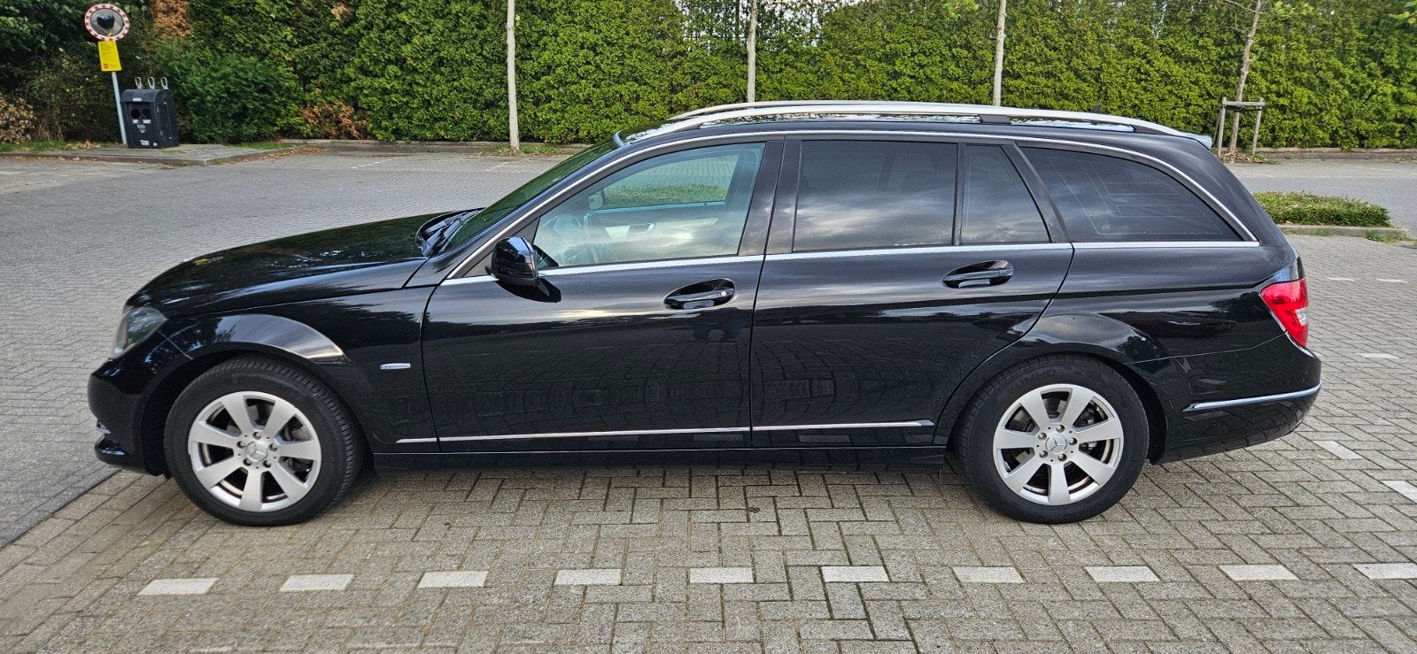 Mercedes-Benz C-Klasse C180 Estate Aut7 2011 Prins LPG VSI-3, Automaat, 1800 kg, Zwart, Zwart