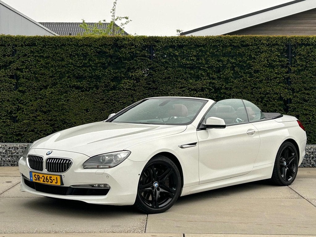 BMW 6-serie Cabrio 650i High Executive, 360 camera, night vi, Auto's, Automaat, Achterwielaandrijving, Gebruikt, 8 cilinders