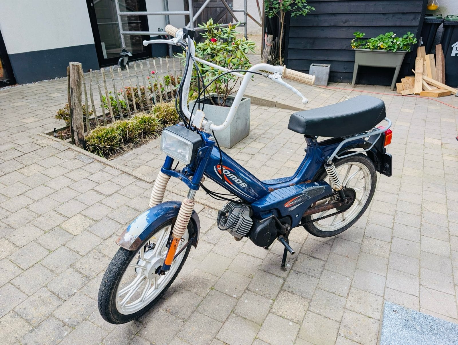 Tomos A3 Luxe - Rijdt goed, technisch in orde, Fietsen en Brommers, Brommers | Tomos, Ophalen, Gebruikt, Overige modellen, Maximaal 25 km/u