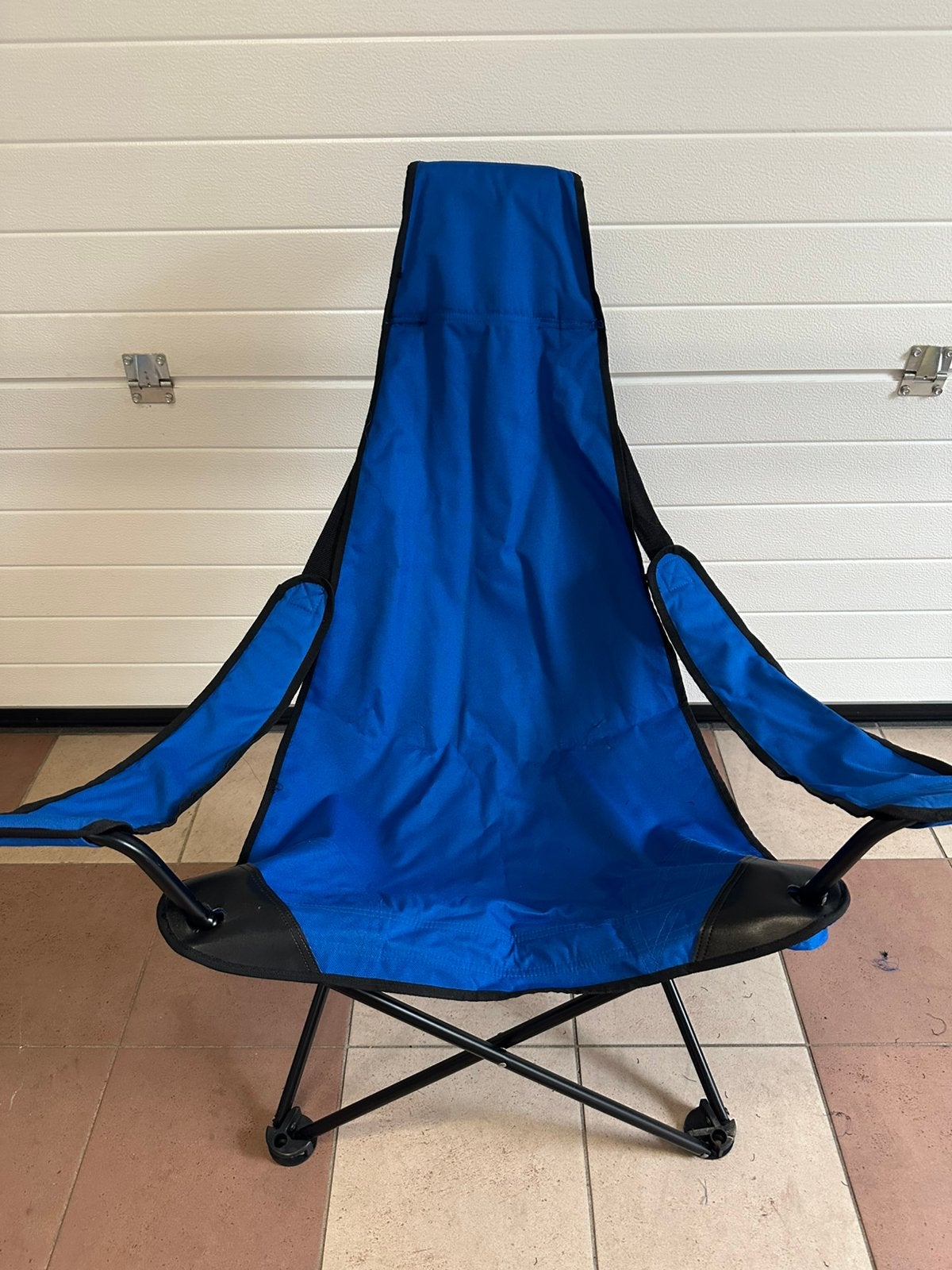 camping visser stoeltje vouw, Ophalen of Verzenden, Zo goed als nieuw, Campingstoel