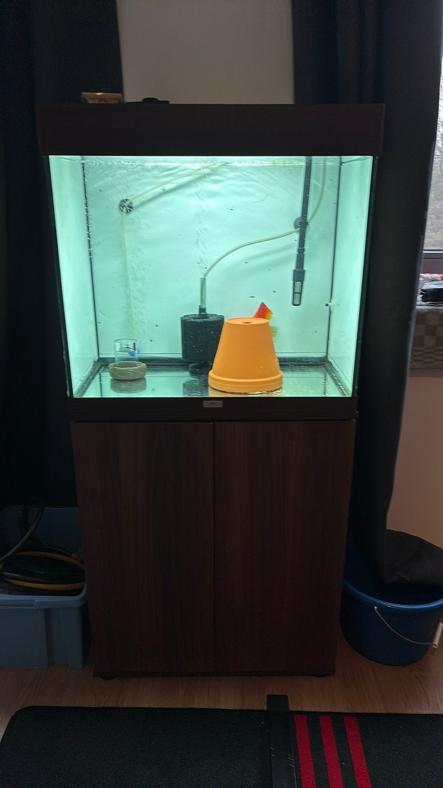 Juwel kubes 120 mooi aquarium met externe pomp, Ophalen