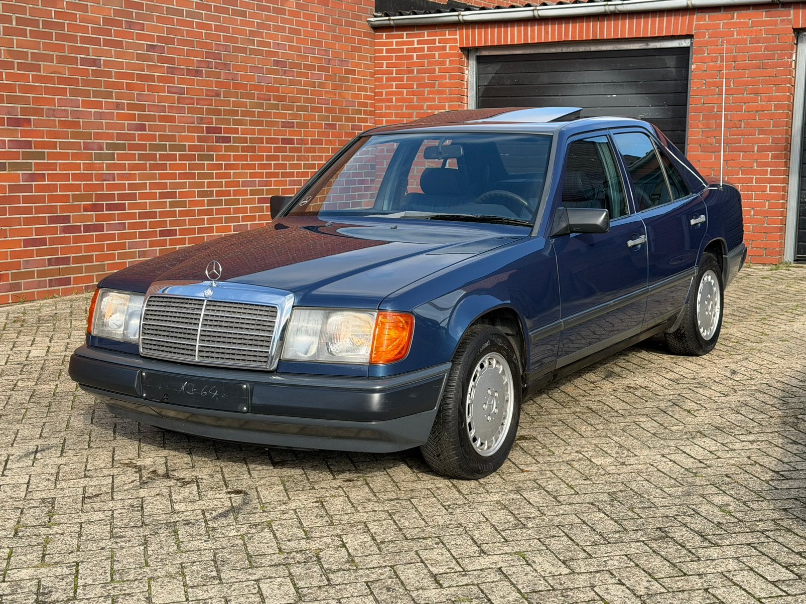 Mercedes-Benz 200-Serie 3.0 300 E K6 1987 Automaat, Auto's, Automaat, Bedrijf, Blauw, Sedan