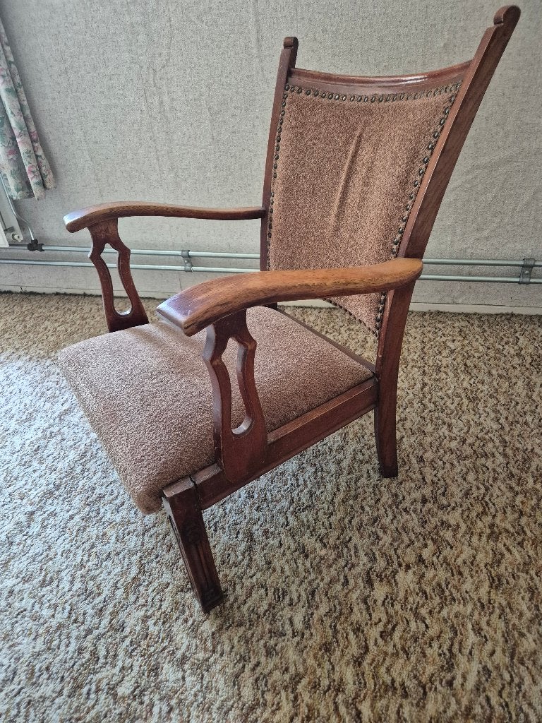 Retro fauteuil (040), Huis en Inrichting, Ophalen, Gebruikt, 75 tot 100 cm, Retro