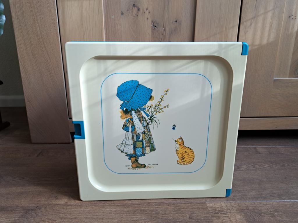 Vintage kunststof medicijnen hang kastje Holly Hobbie, Ophalen of Verzenden, Gebruikt