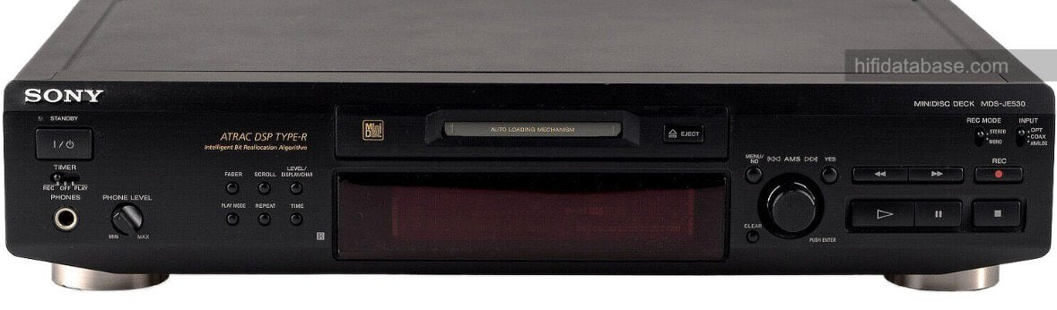 Sony MDS-JE530 MiniDisc Deck goed werkend, Ophalen, Minidisc-recorder