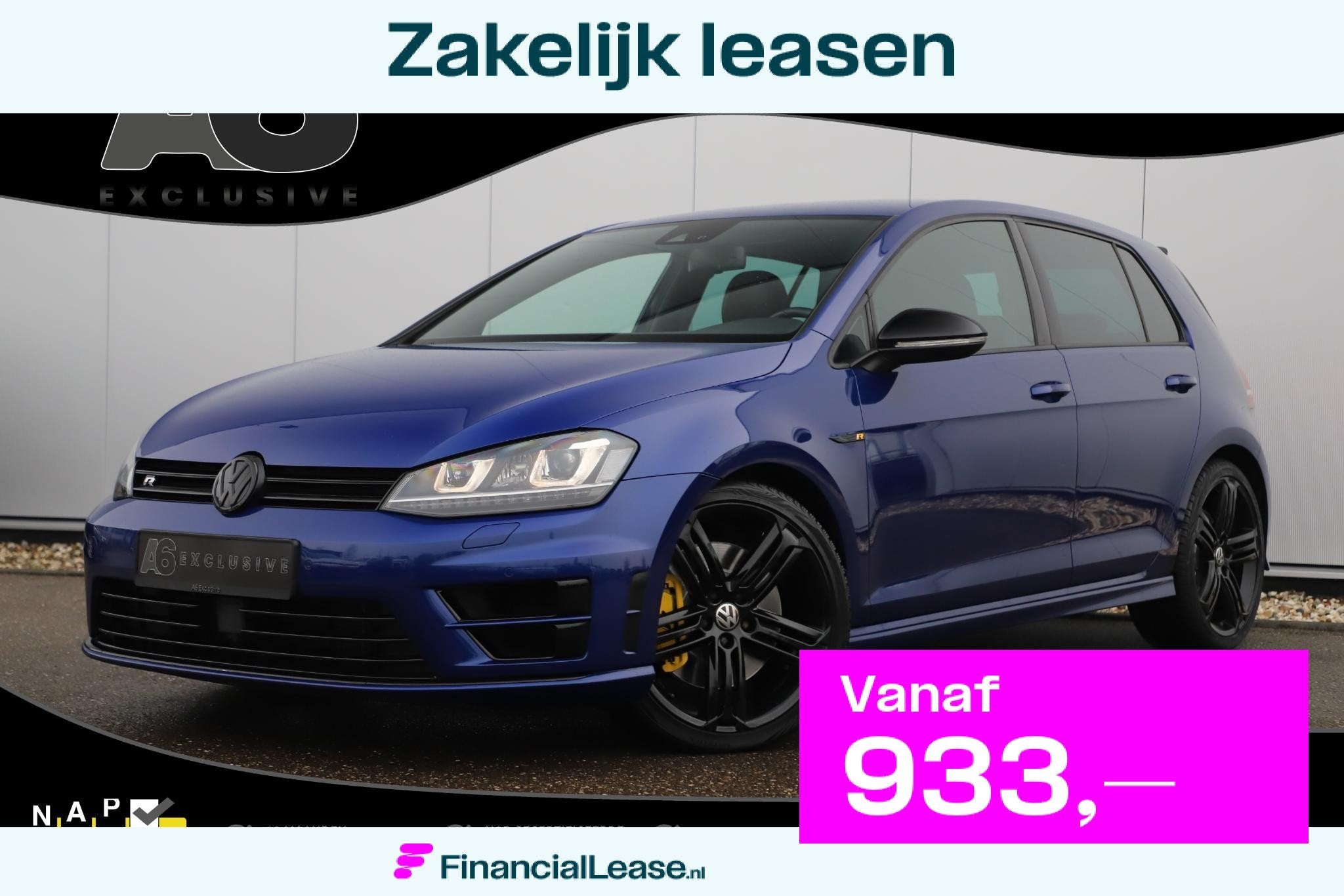 Volkswagen Golf 2.0 TSI R 4Motion 301PK DSG Automaat DCC Led, Automaat, Gebruikt, Euro 6, 4 cilinders