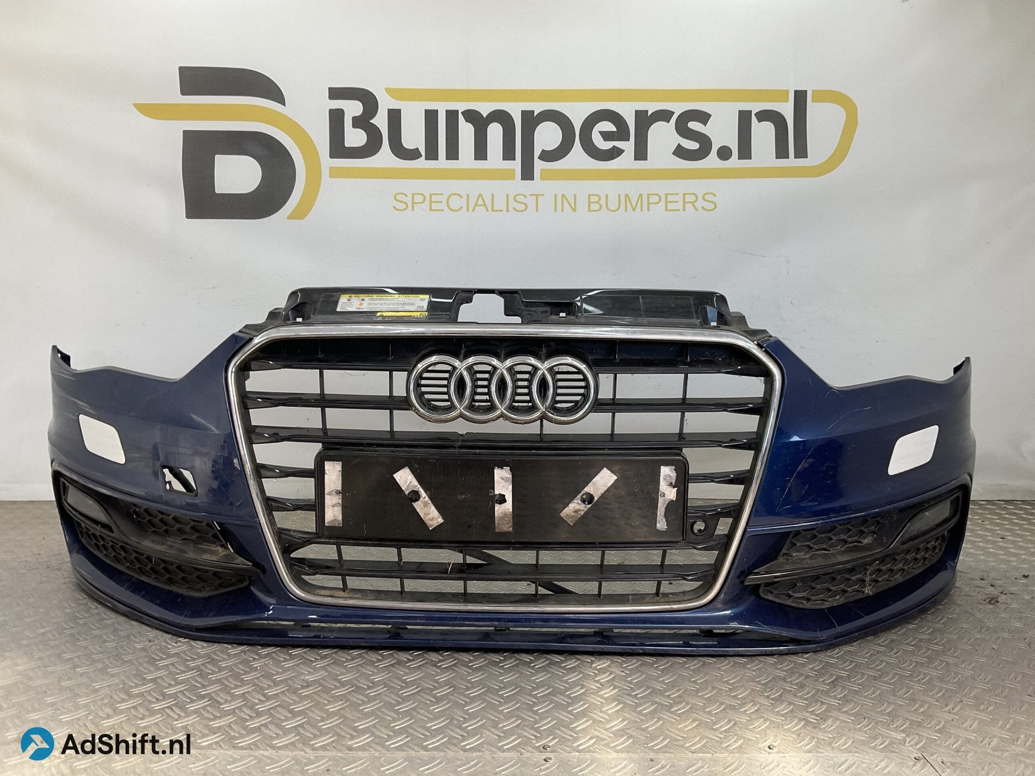 Bumper Audi A3 8V 12-16 SLINE S3 S-LINE 8V3807437F Voorbumpe, Auto-onderdelen, Carrosserie en Plaatwerk, Bumper