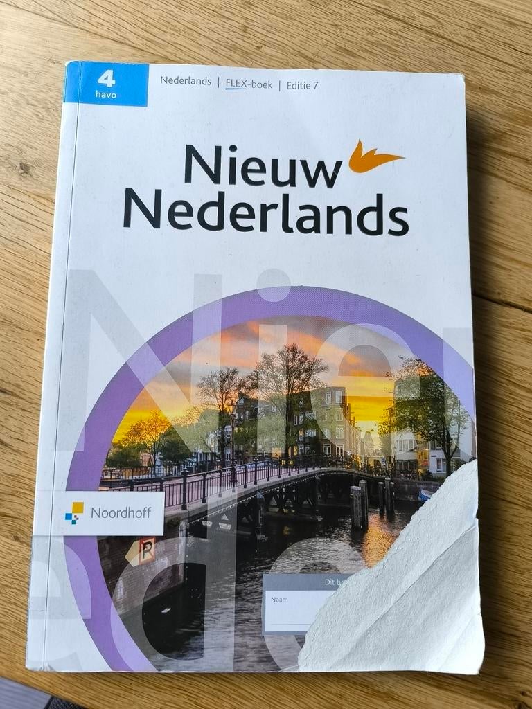 Nieuw Nederlands FLEX-boek 4 havo Editie 7, Boeken, Ophalen of Verzenden, Gelezen, HAVO, Nederlands