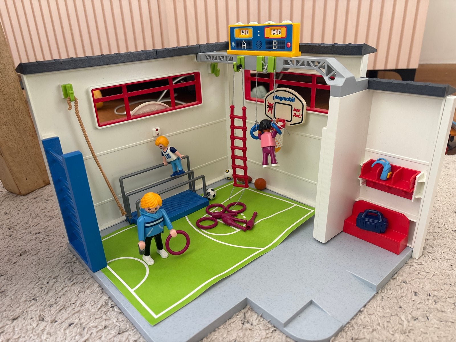 Playmobil 9454 City Life Gymzaal, Kinderen en Baby's, Speelgoed | Playmobil, Ophalen, Gebruikt, Gebouw, Complete set