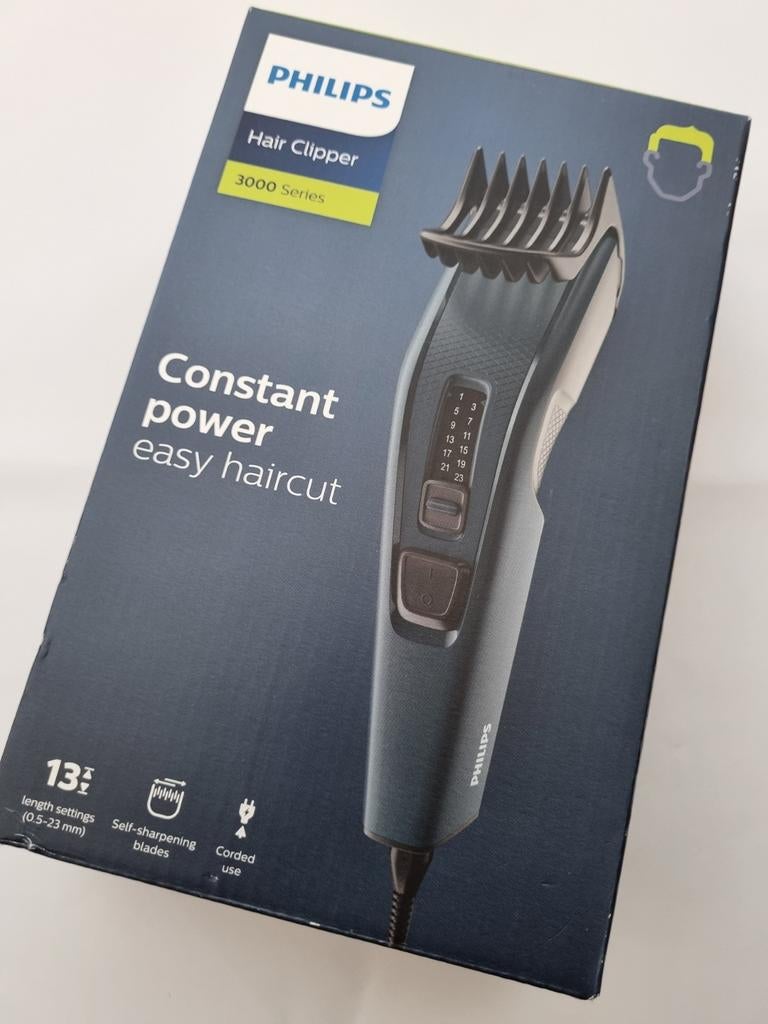 Nieuwe Philips Hair Clipper 3000 Series tondeuse, Ophalen of Verzenden, Nieuw, Haarverzorging