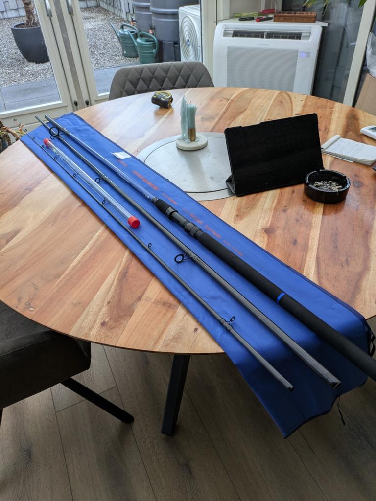 DAIWA feeder hengel 180 gram 390cm, Ophalen of Verzenden, Werphengel