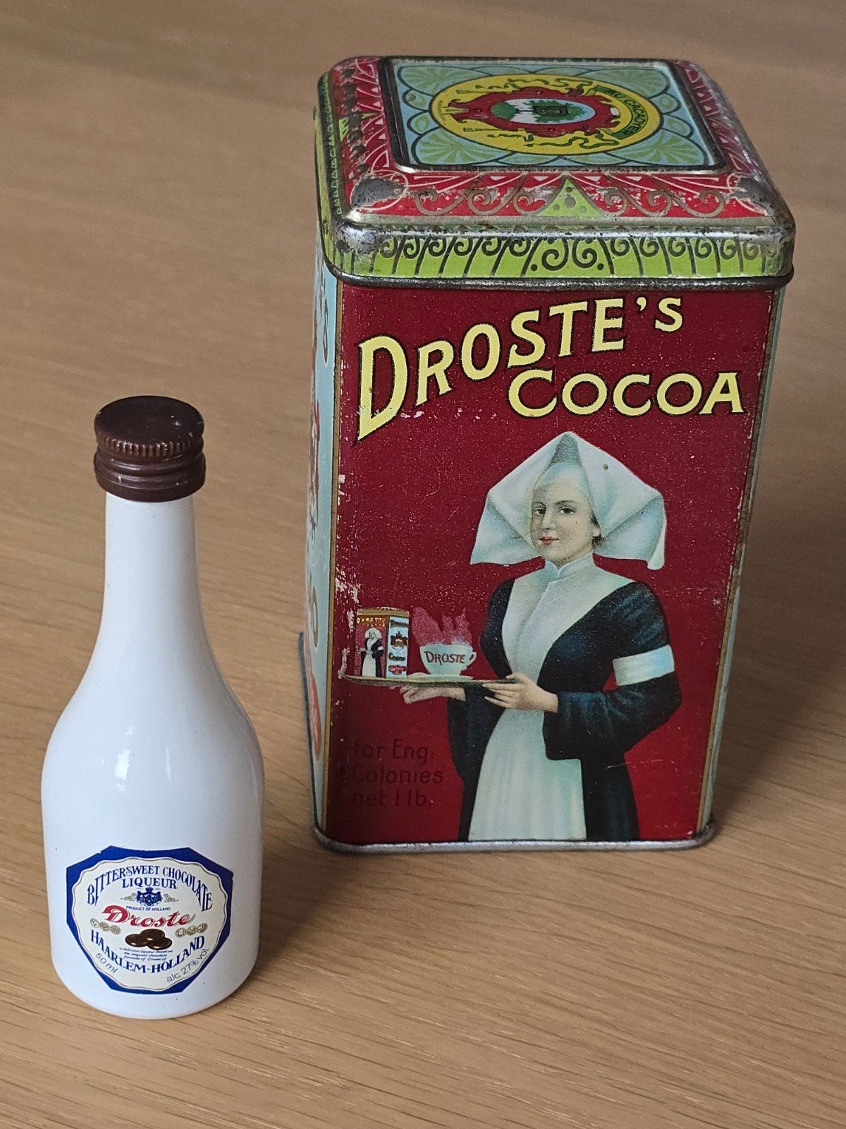 Likeur Bitterzoet Droste anni 90 70cl 27% imp. D&C & blik, Verzamelen, Ophalen of Verzenden, Zo goed als nieuw, Overige, Droste