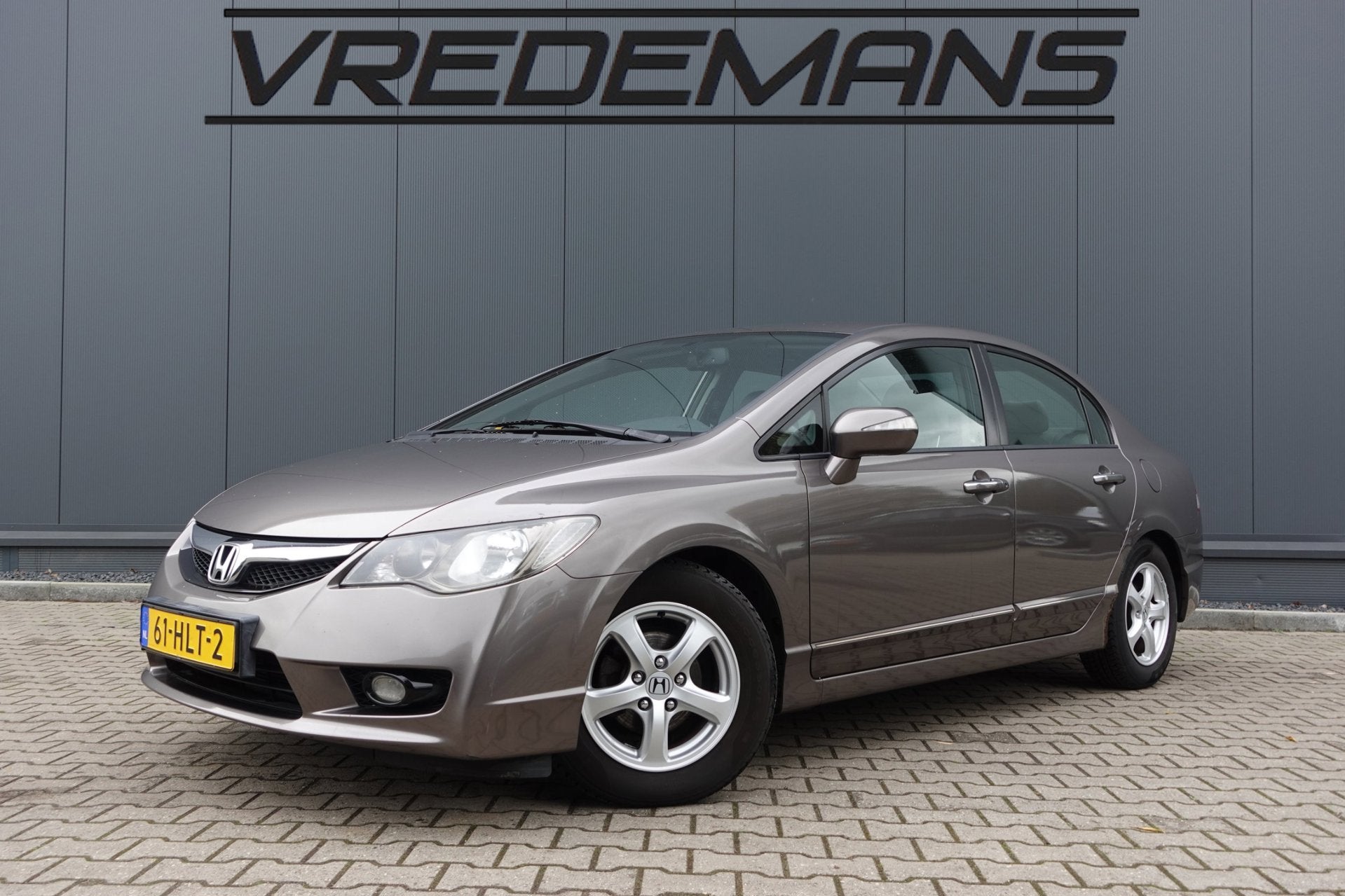 Honda Civic 1.3 Hybrid, Auto's, Gebruikt, Beige, Bedrijf, Hybride Elektrisch/Benzine