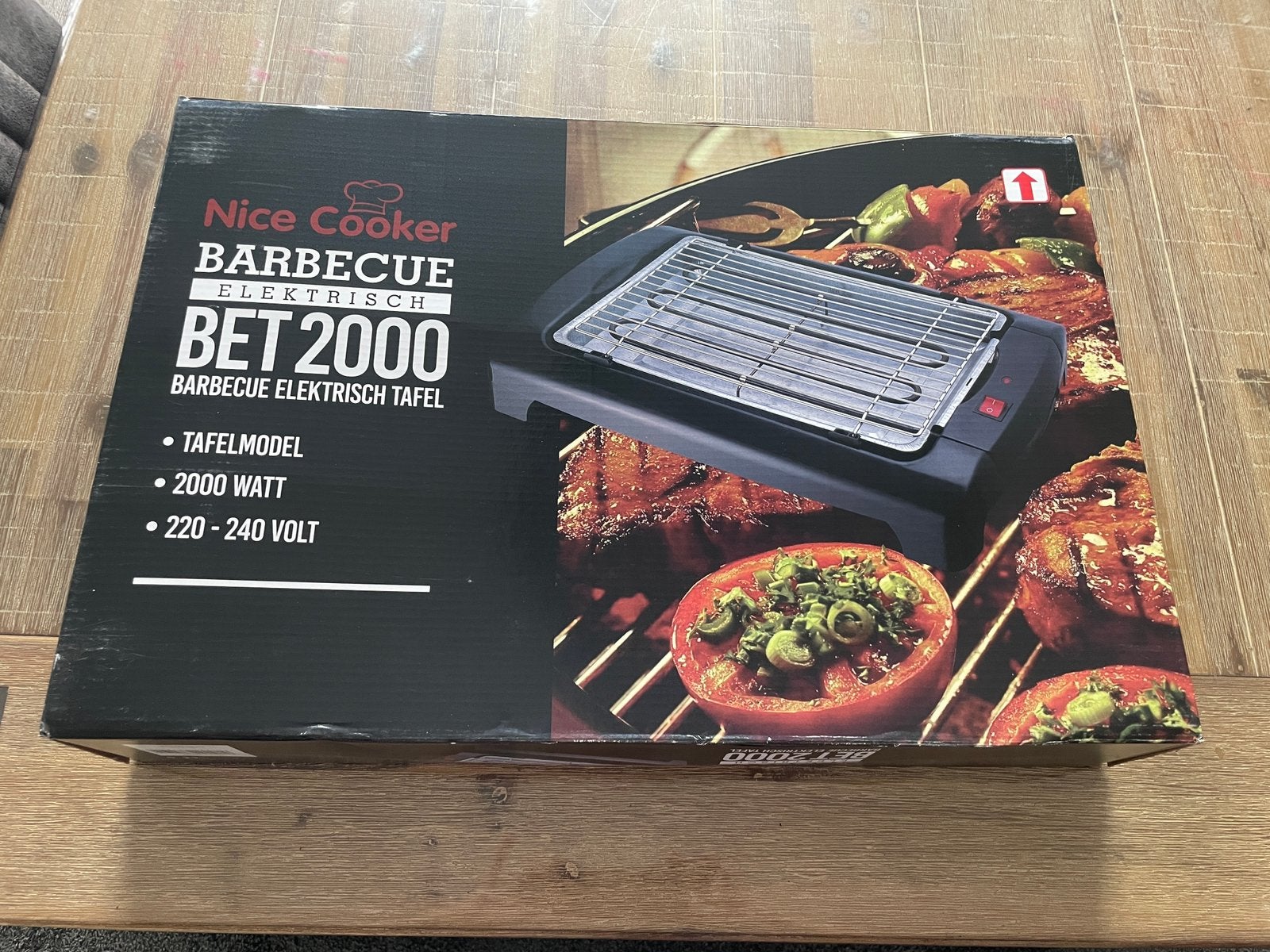 Nieuwe electrische tafel bbq, Ophalen of Verzenden, Nieuw