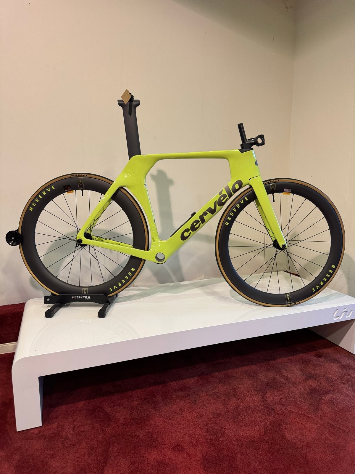 Cervélo P Serie Frameset - size 56 - RESERVE 63/52 ZIPP HUB, Fietsen en Brommers, Overige merken, 28 inch, Carbon, Heren