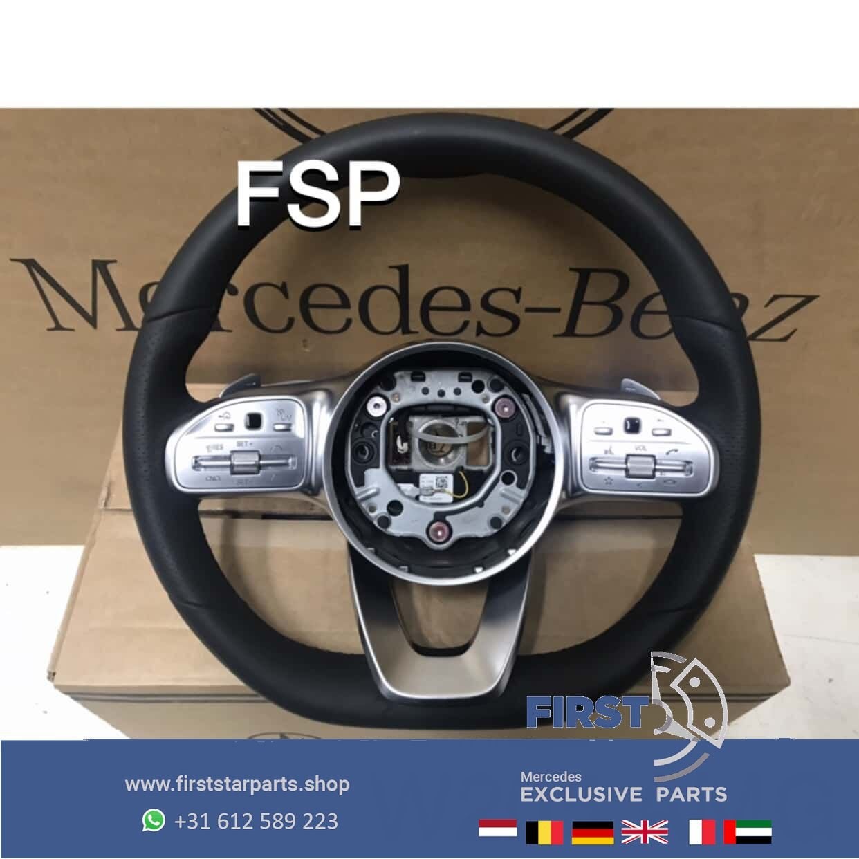 AMG STUUR A0004604602 ORIGINEEL Mercedes W177 W118 W205 C205, Gebruikt, -, Ophalen of Verzenden, -