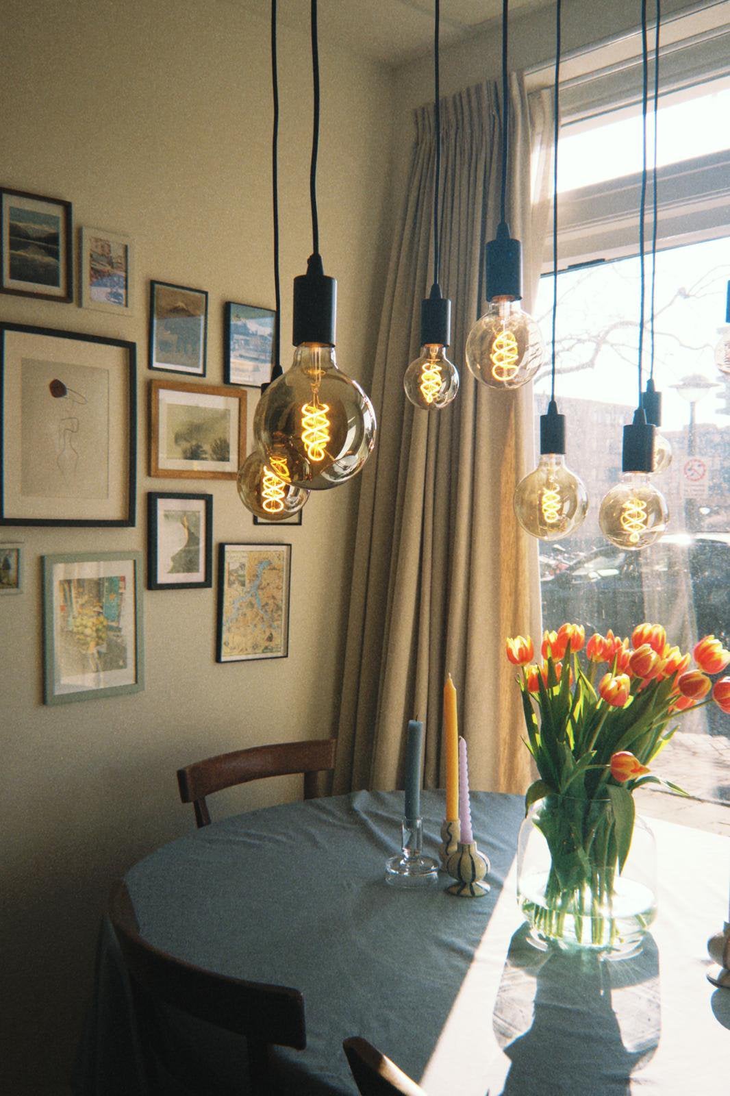Plafond hanglamp, Ophalen, Zo goed als nieuw