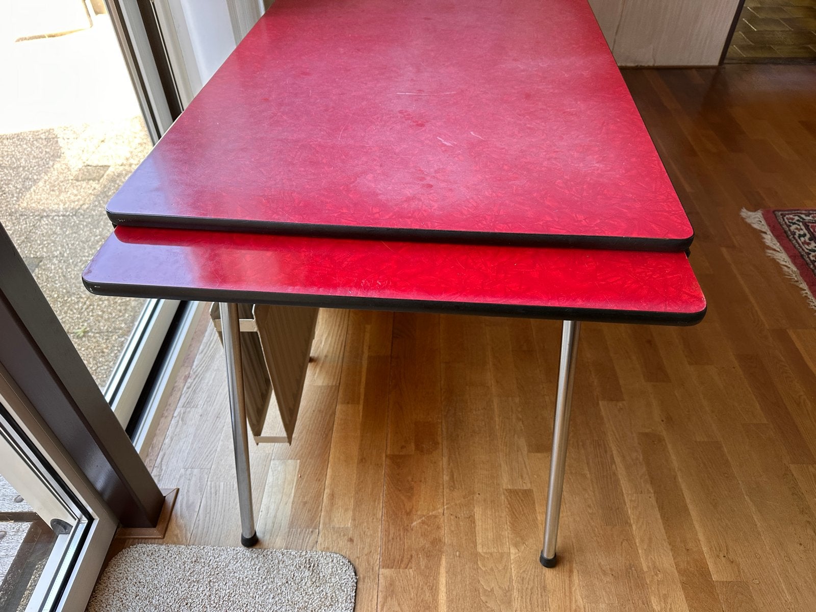 Vintage design uitschuifbare eettafel