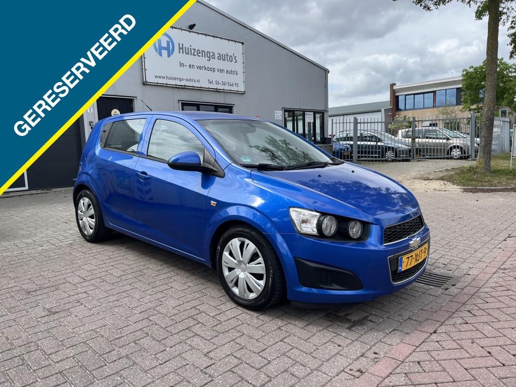 Chevrolet Aveo 1.3L Diesel LT| 5DRS| AIRCO! (bj 2012), Auto's, Chevrolet, 1140 kg, Euro 5, Gebruikt, Blauw