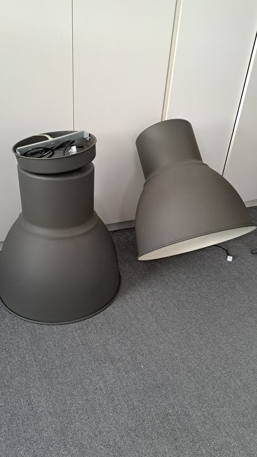 Ikea lampen Hektar, Ophalen, Zo goed als nieuw