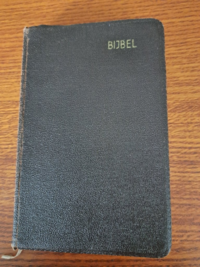 Bijbel Jongbloed Leeuwarden – Handzaam – Dundruk – Bruin, Ophalen of Verzenden, Gelezen, Christendom | Katholiek