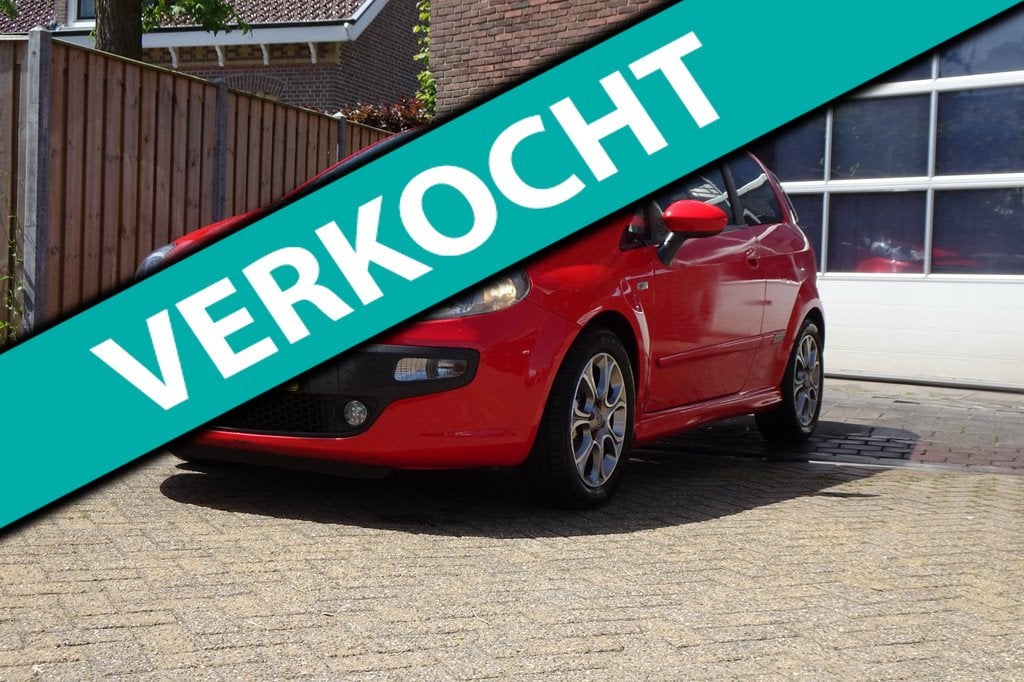 Fiat Punto Evo 1.4-16V Multiair Sport abarth, Auto's, Fiat, Voorwielaandrijving, Euro 5, Zwart, 4 cilinders