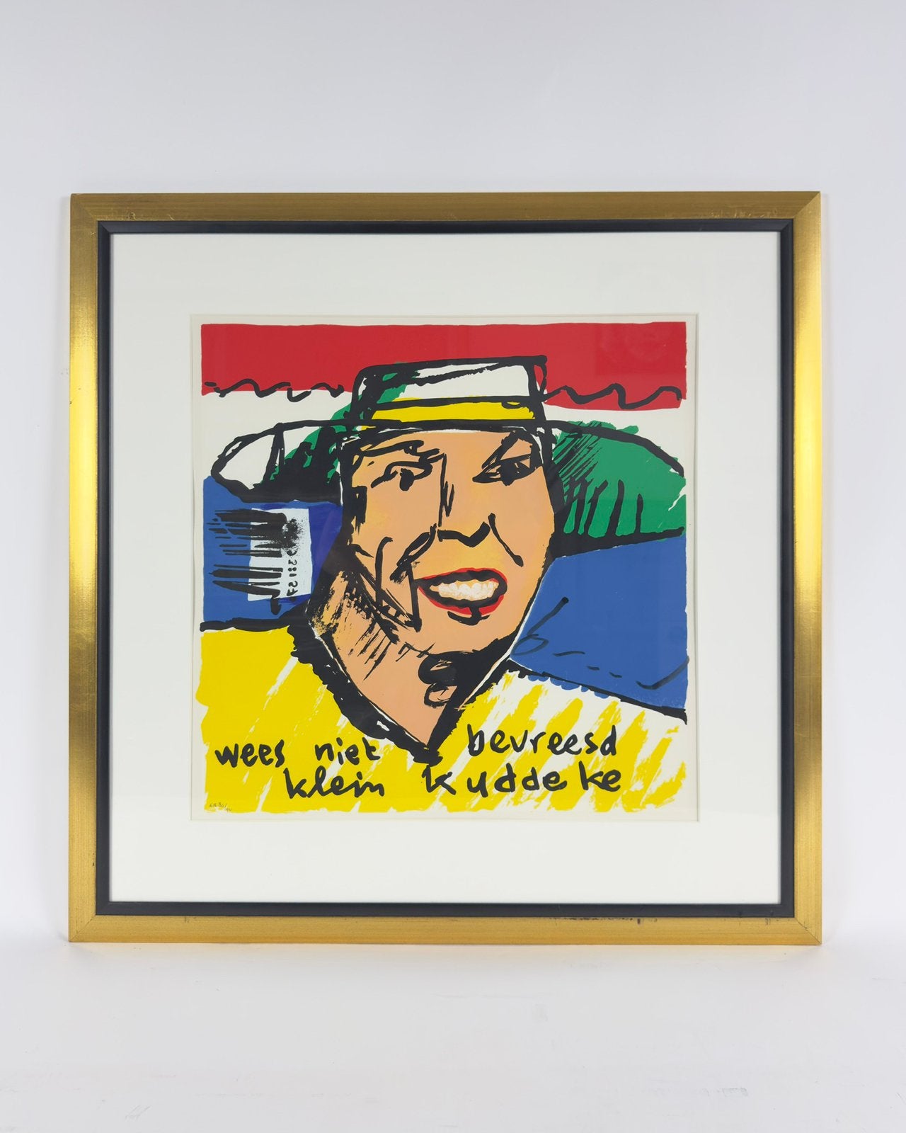 Herman Brood (1946–2001) – Wees niet bevreesd klein kuddeke, Ophalen, Gelimiteerde oplage, Papier/karton, Print