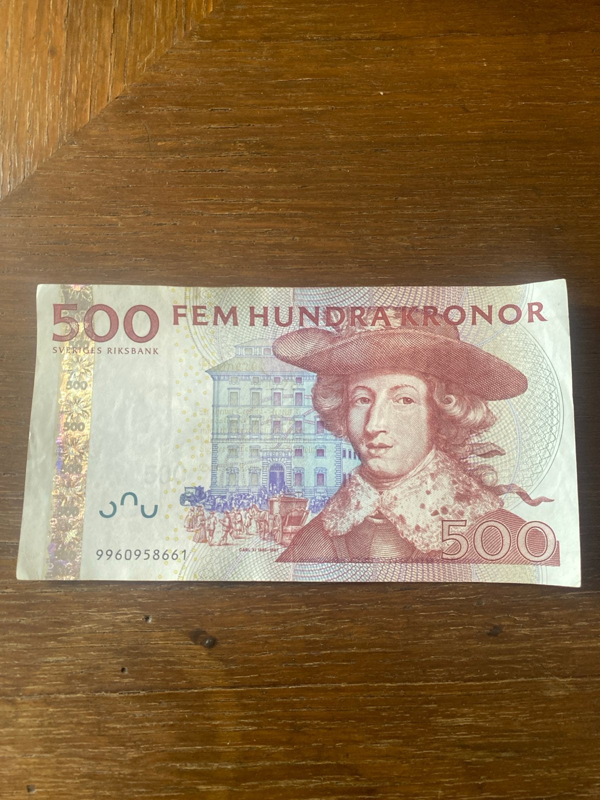 Zweedse 500 Kronor bankbiljet - Olof Palme, Postzegels en Munten, Bankbiljetten | Europa | Eurobiljetten, Ophalen of Verzenden