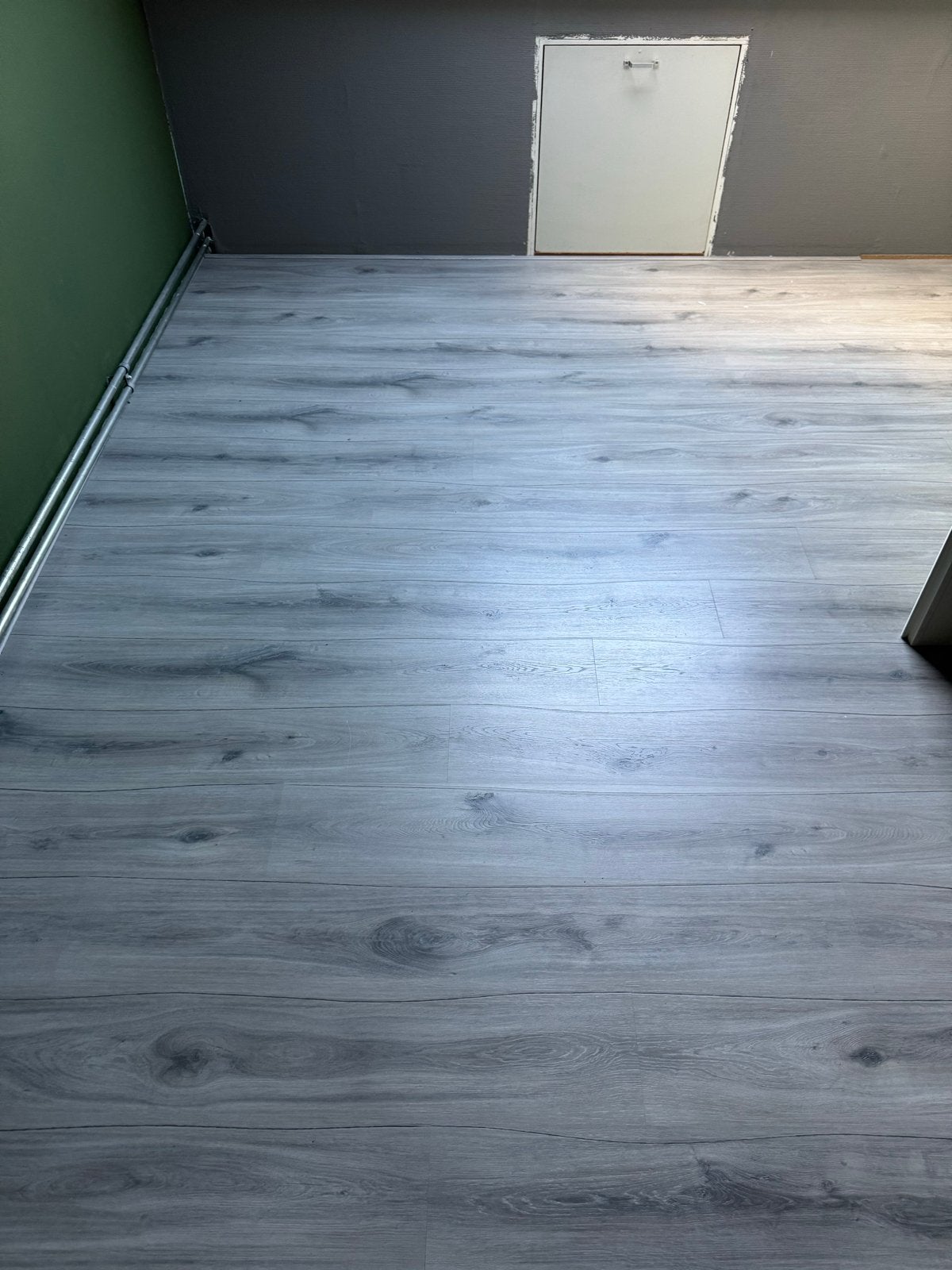 Logoclic Laminaat Vloerdelen - Grijs Eiken Look, Ophalen, Nieuw, 10 m² of meer, 10 tot 30 cm
