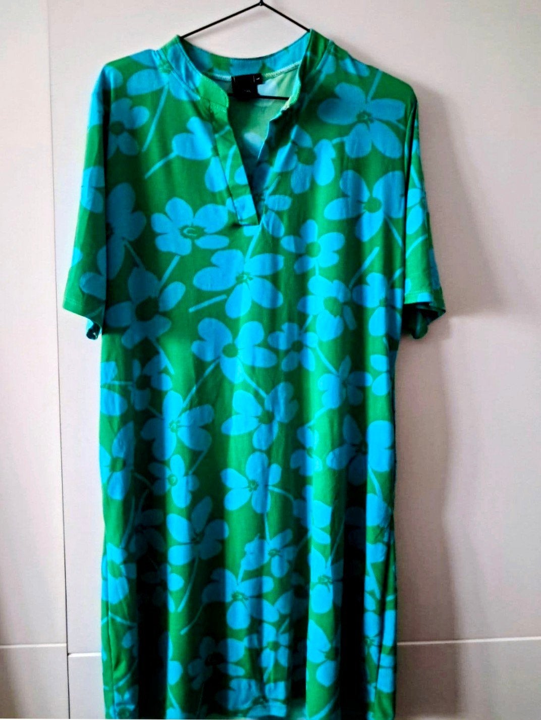 Fos stretch jurk knielengte nieuw maat L, Kleding | Dames, Maat 42/44 (L), Nieuw, Ophalen of Verzenden, Fos