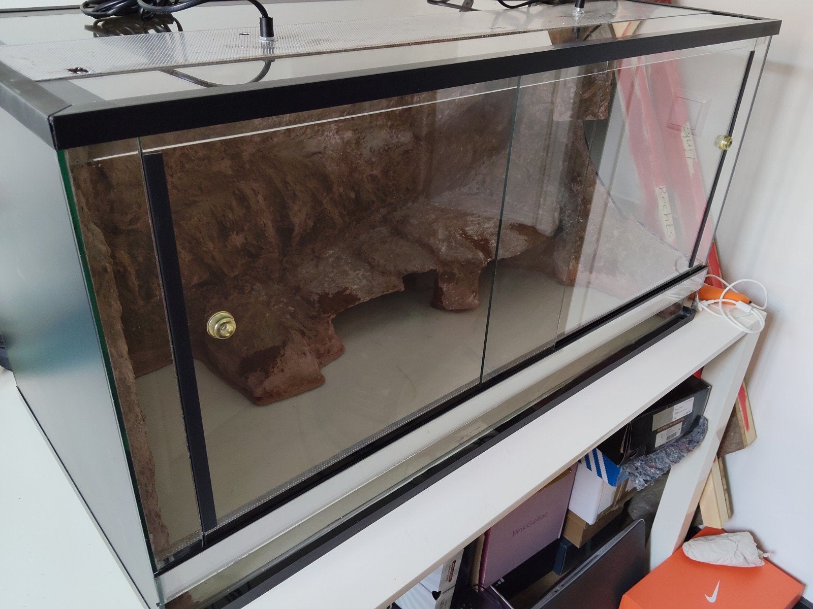 terrarium voor reptielen (baardagame), Ophalen, Gebruikt, Terrarium of Paludarium