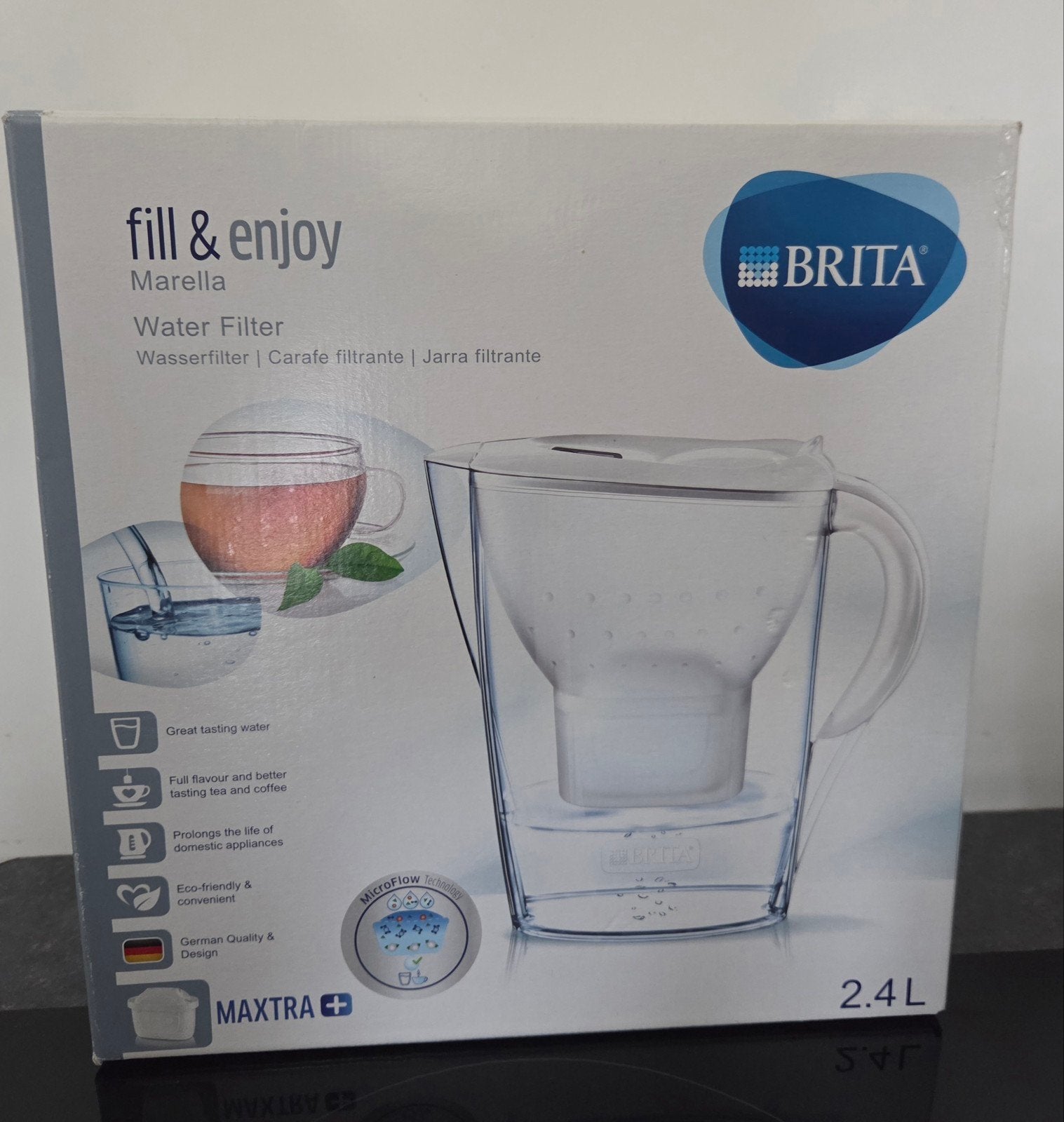 BRITA fill & enjoy Marella Waterfilter 2.4L, Ophalen, Nieuw