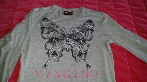Vingino Longsleeve, Verzenden, Zo goed als nieuw, Meisje, Shirt of Longsleeve