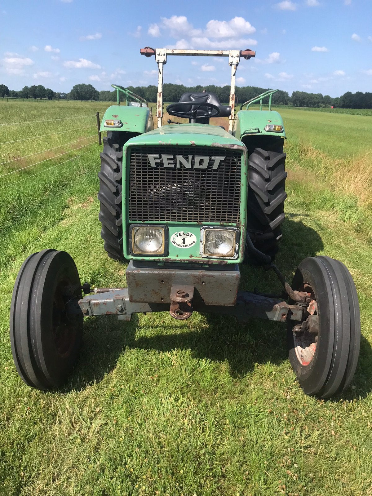 Fendt farmer 2DE, Ophalen, Gebruikt