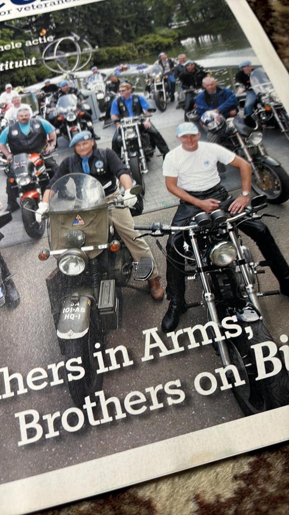 Militair tijdschrift 2014 wielrijders moterclub militair, Ophalen of Verzenden, Landmacht, Nederland, Boek of Tijdschrift